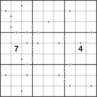 Sudoku XV example